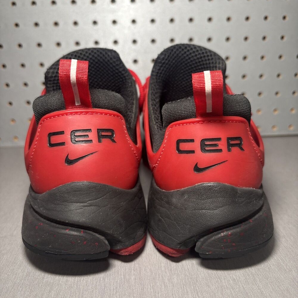 Nike Air Presto By You Mens Sz 9 Black Red Sneakers Running Shoes 846438-997 - Picture 3 of 15